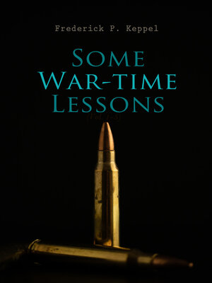 cover image of Some War-time Lessons